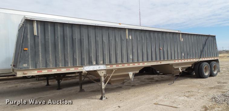 image for item DD1227 2002 Jet double hopper grain trailer