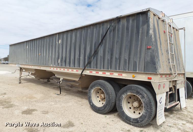 image for item DD1227 2002 Jet double hopper grain trailer