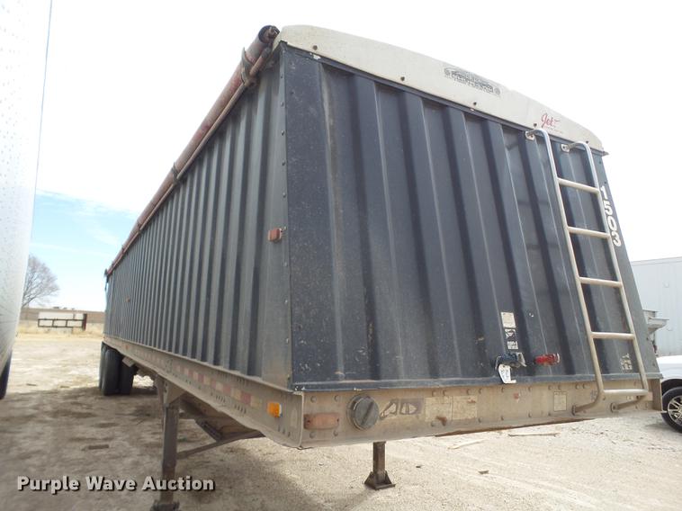 image for item DD1227 2002 Jet double hopper grain trailer