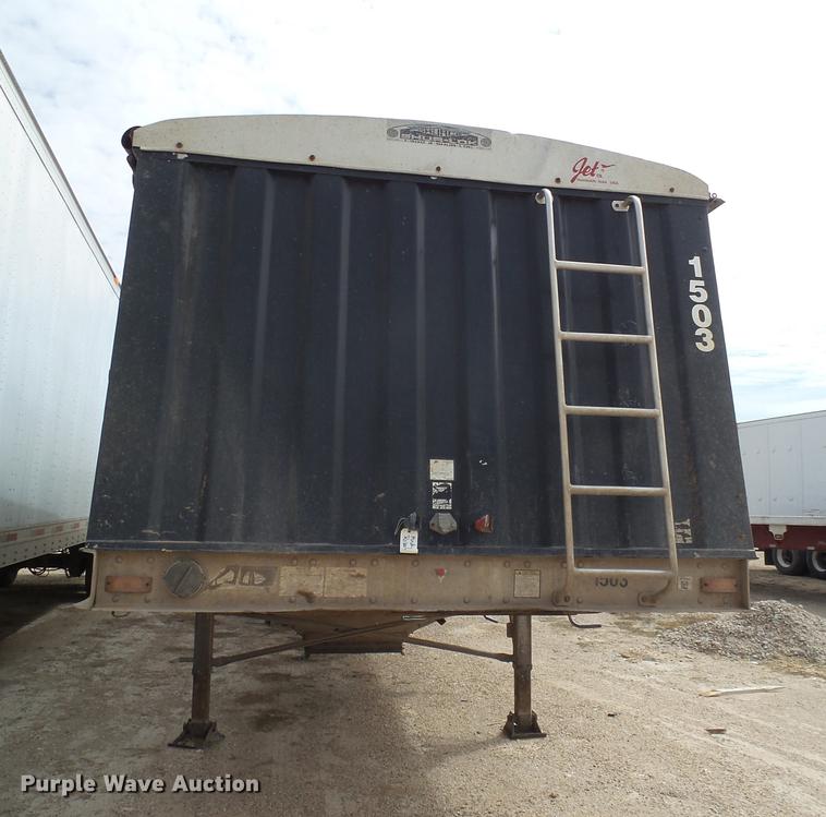 image for item DD1227 2002 Jet double hopper grain trailer