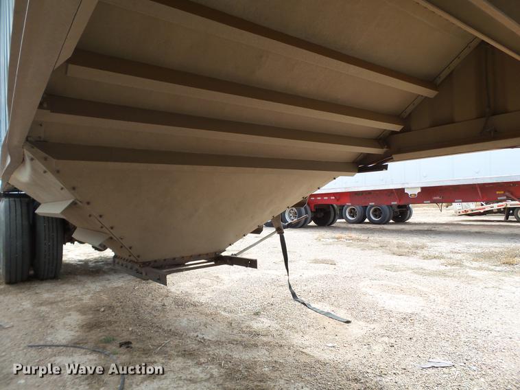 image for item DD1227 2002 Jet double hopper grain trailer