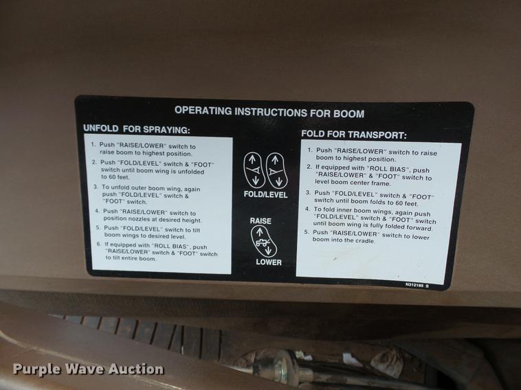 image for item DD1229 2013 John Deere 4830 sprayer