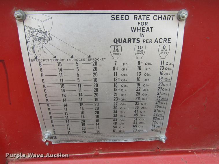 image for item DE6693 CrustBuster grain drill