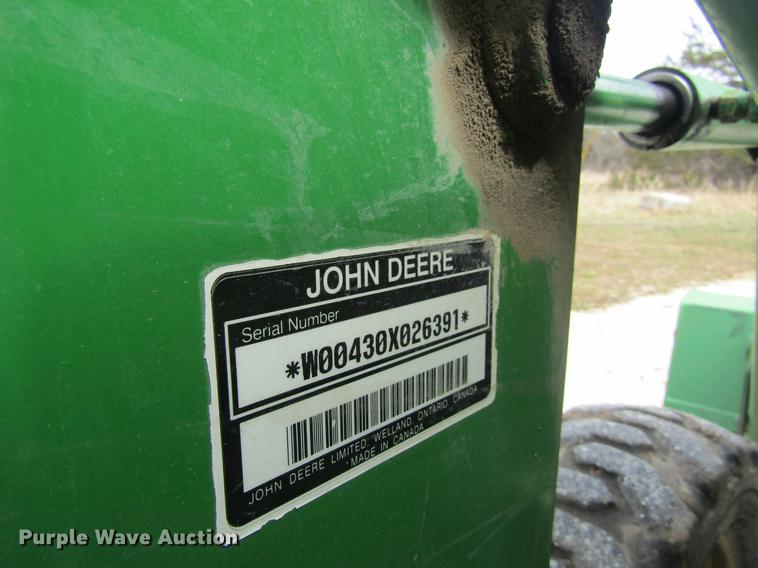 image for item DF9487 2004 John Deere 4310 tractor