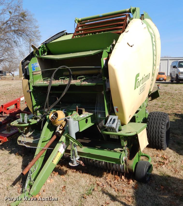 image for item EJ9817 2013 Krone Fortima V1800 round baler