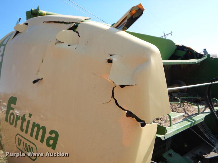 image for item EJ9817 2013 Krone Fortima V1800 round baler