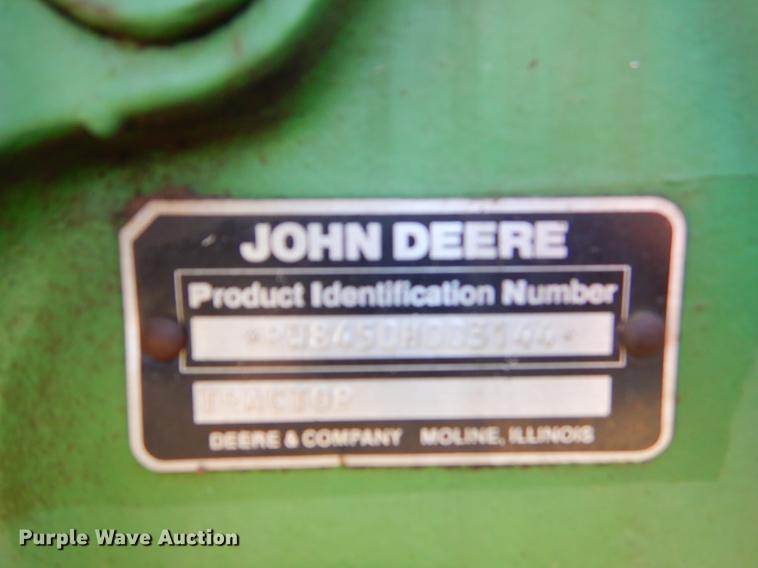 image for item EJ9832 1983 John Deere 8450 4WD tractor