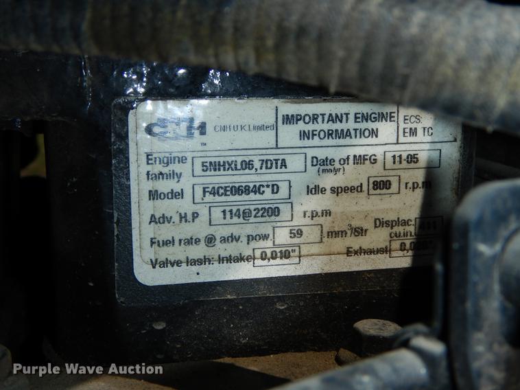 image for item EN9194 2006 New Holland TS115A tractor