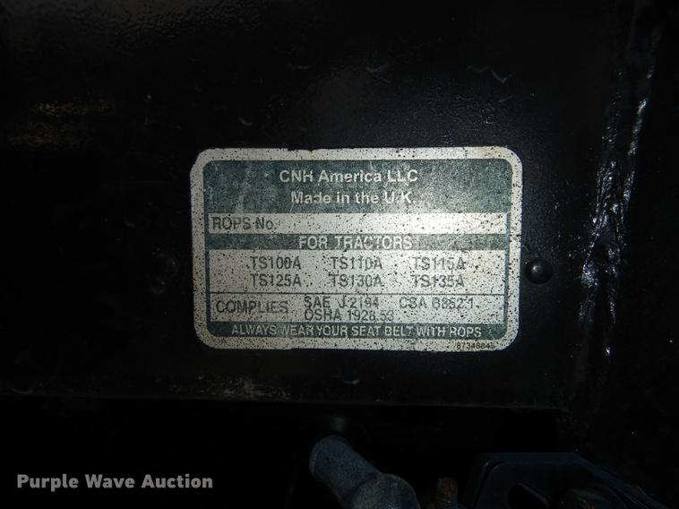 image for item EN9194 2006 New Holland TS115A tractor