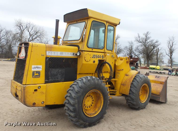image for item EX9051 1980 John Deere 544B wheel loader