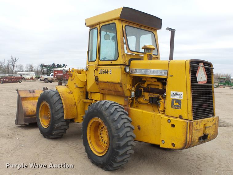 image for item EX9051 1980 John Deere 544B wheel loader