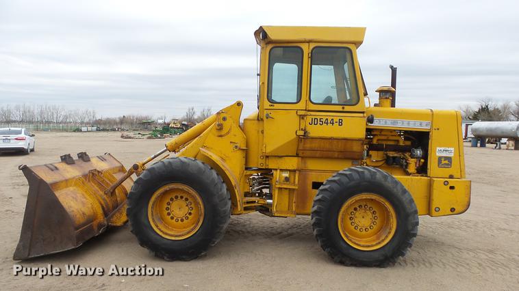 image for item EX9051 1980 John Deere 544B wheel loader