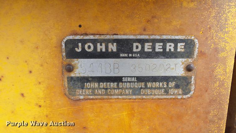 image for item EX9051 1980 John Deere 544B wheel loader