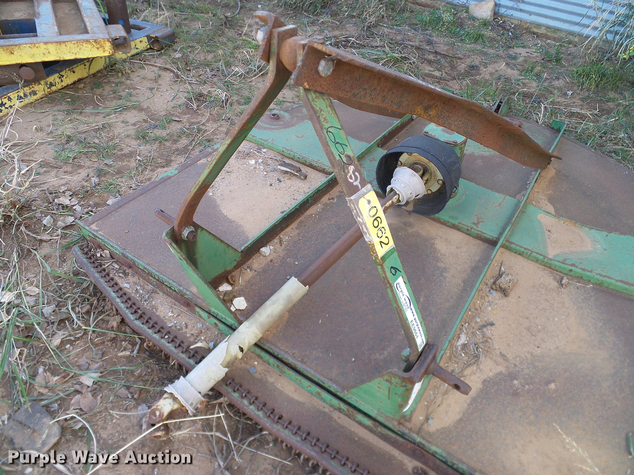 John Deere 616 rotary mower in Marlow, OK Item EE9664 sold Purple Wave