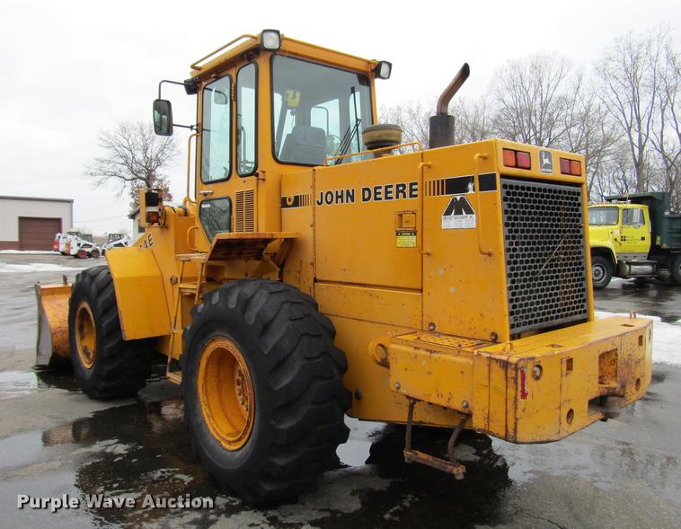 image for item DW9506 1988 John Deere 544E wheel loader