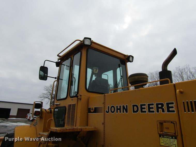 image for item DW9506 1988 John Deere 544E wheel loader