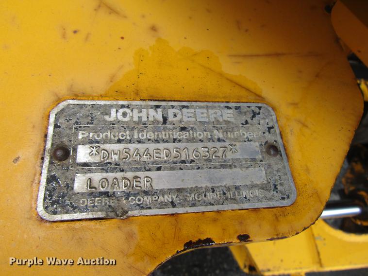 image for item DW9506 1988 John Deere 544E wheel loader