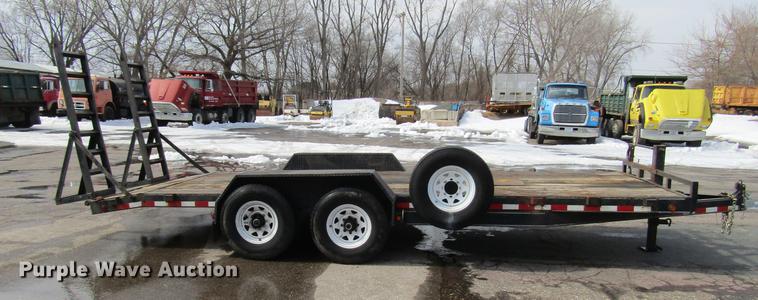 image for item DW9508 2003 PJ Trailers equipment trailer