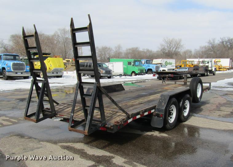 image for item DW9508 2003 PJ Trailers equipment trailer