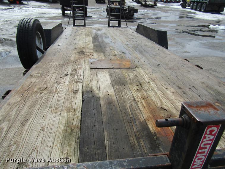 image for item DW9508 2003 PJ Trailers equipment trailer