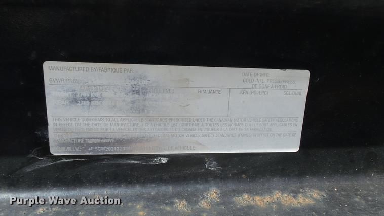 image for item DW9508 2003 PJ Trailers equipment trailer