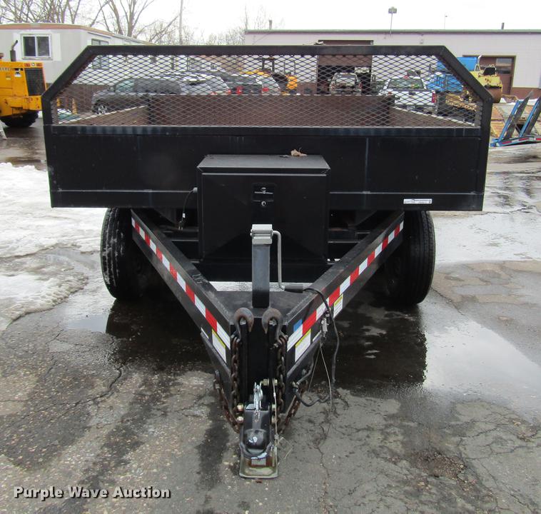 image for item DW9513 2011 Shopbuilt dump trailer