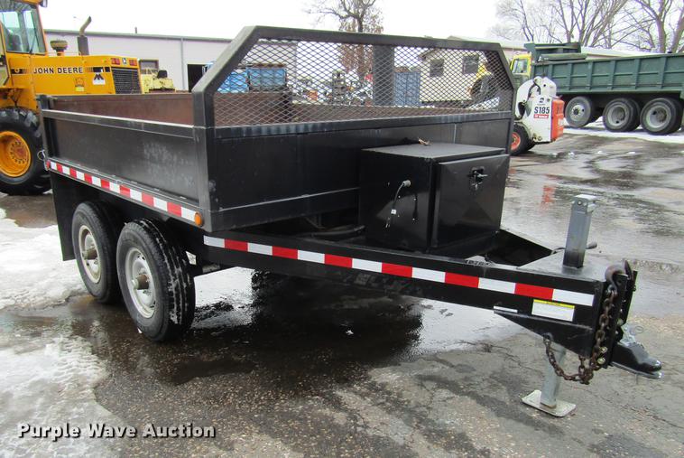 image for item DW9513 2011 Shopbuilt dump trailer