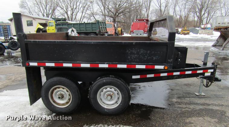 image for item DW9513 2011 Shopbuilt dump trailer