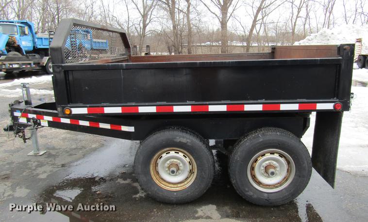image for item DW9513 2011 Shopbuilt dump trailer