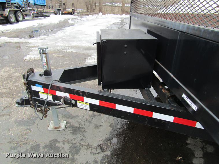 image for item DW9513 2011 Shopbuilt dump trailer