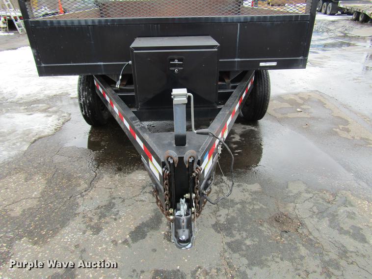 image for item DW9513 2011 Shopbuilt dump trailer