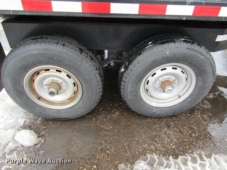 image for item DW9513 2011 Shopbuilt dump trailer