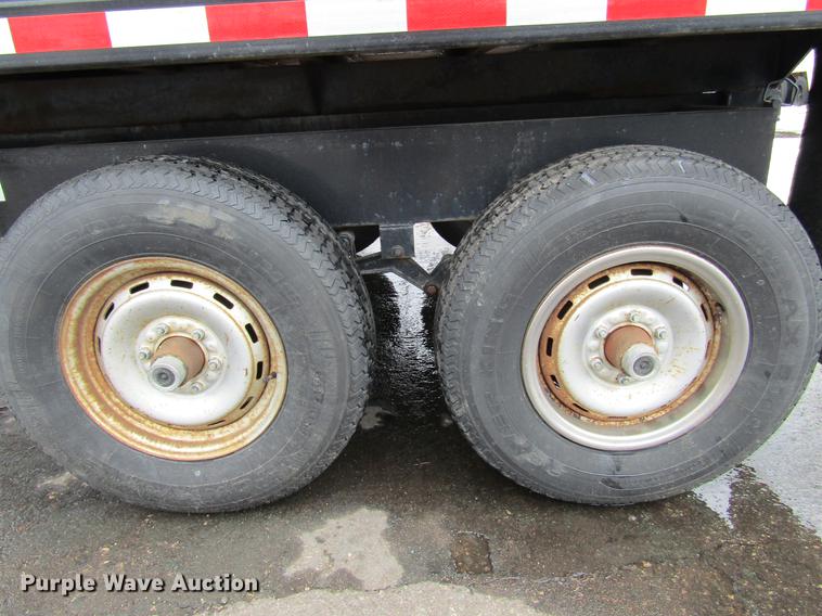 image for item DW9513 2011 Shopbuilt dump trailer