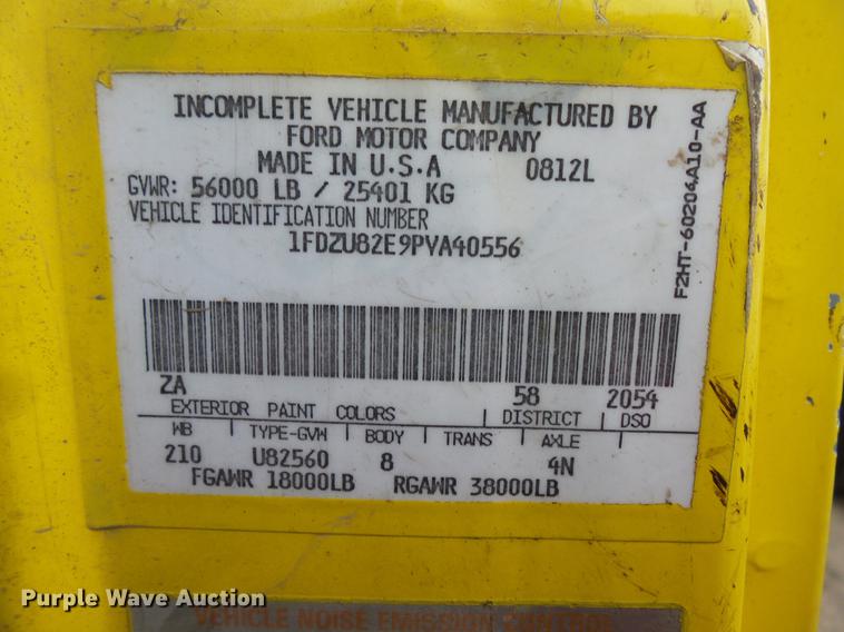 image for item DW9515 1993 Ford LT8000 dump truck