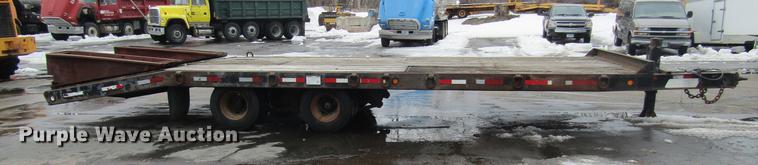 image for item DW9521 1997 Towmaster OT-20LP equipment trailer