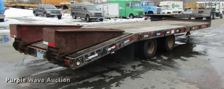 image for item DW9521 1997 Towmaster OT-20LP equipment trailer