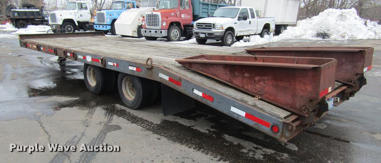 image for item DW9521 1997 Towmaster OT-20LP equipment trailer