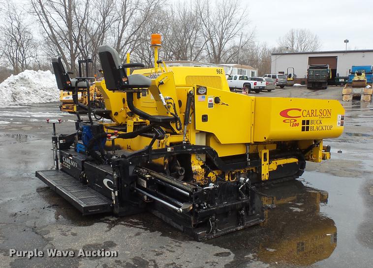 image for item DW9523 2016 Carlson CP100 paver
