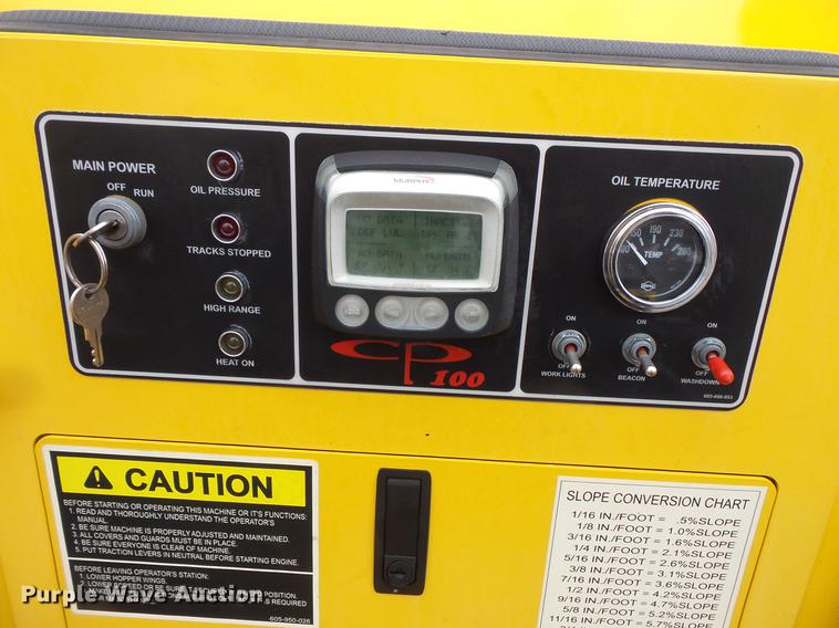 image for item DW9523 2016 Carlson CP100 paver