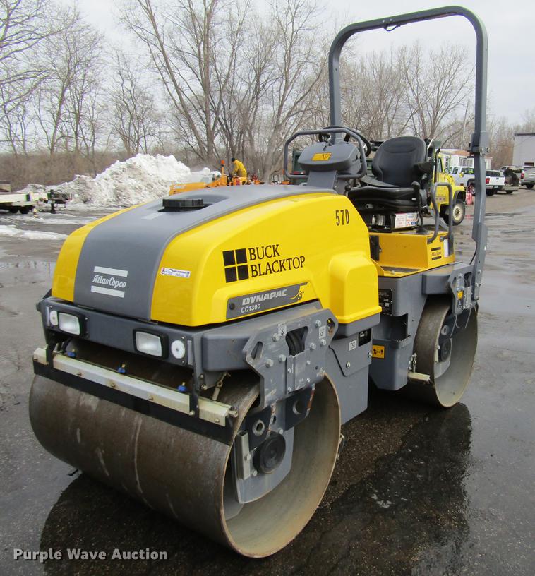 image for item DW9525 2014 Dynapac CC1300 double drum vibratory roller