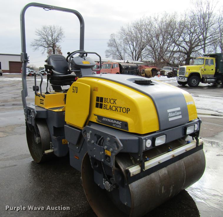 image for item DW9525 2014 Dynapac CC1300 double drum vibratory roller