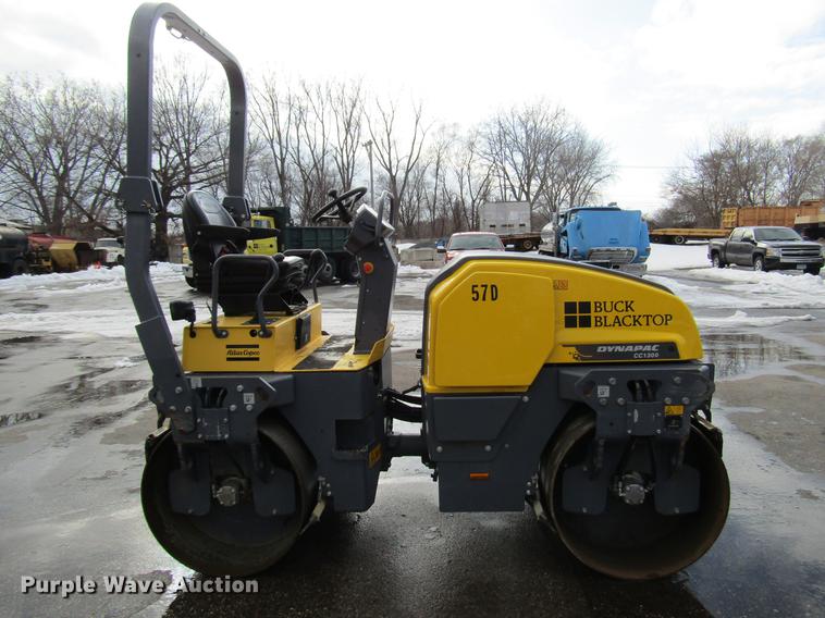 image for item DW9525 2014 Dynapac CC1300 double drum vibratory roller
