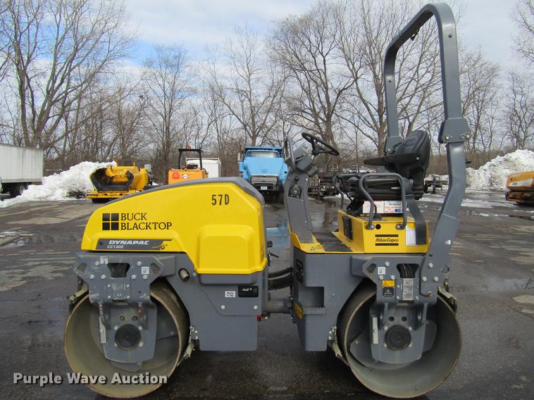 image for item DW9525 2014 Dynapac CC1300 double drum vibratory roller