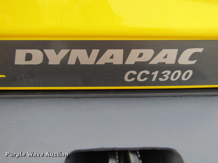 image for item DW9525 2014 Dynapac CC1300 double drum vibratory roller