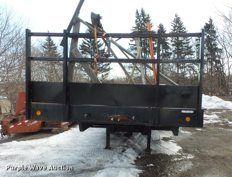 image for item DW9526 1999 Landoll ST TRL drop deck traveling axle tilt deck trailer
