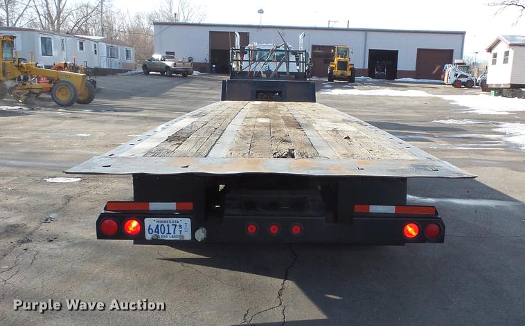 image for item DW9526 1999 Landoll ST TRL drop deck traveling axle tilt deck trailer