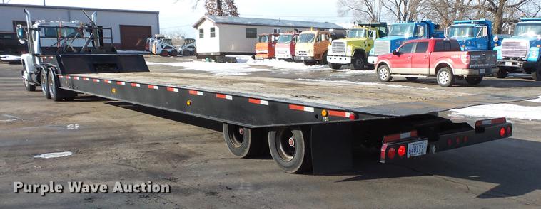 image for item DW9526 1999 Landoll ST TRL drop deck traveling axle tilt deck trailer