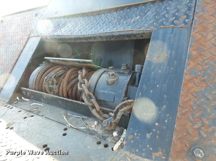 image for item DW9526 1999 Landoll ST TRL drop deck traveling axle tilt deck trailer