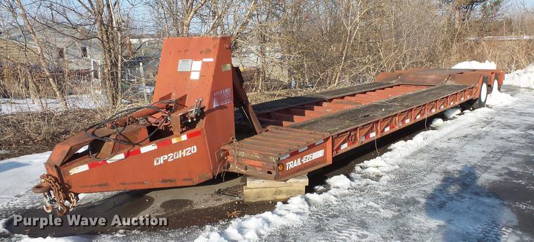image for item DW9528 1994 Trail-Eze DP20H20 equipment trailer