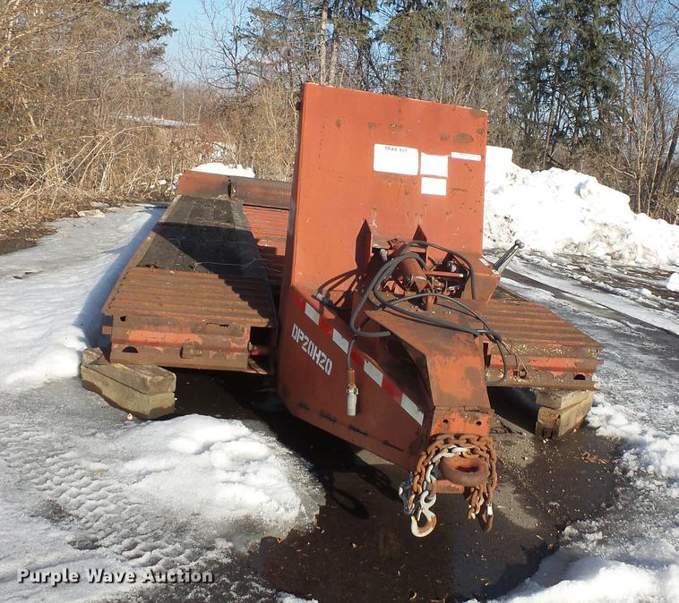 image for item DW9528 1994 Trail-Eze DP20H20 equipment trailer